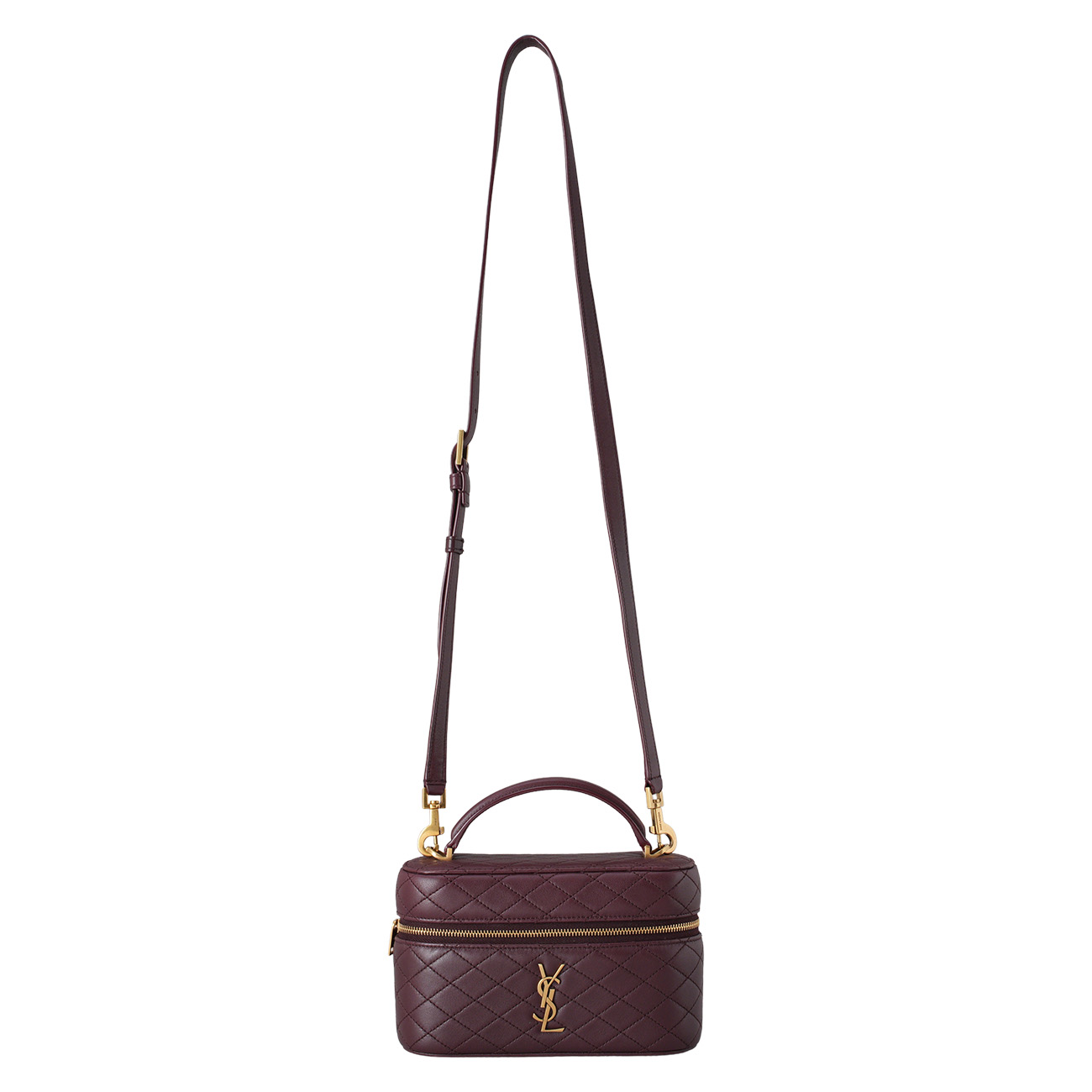 YVES SAINT LAURENT(USED)생로랑 766731 가비 베니티 탑핸들백